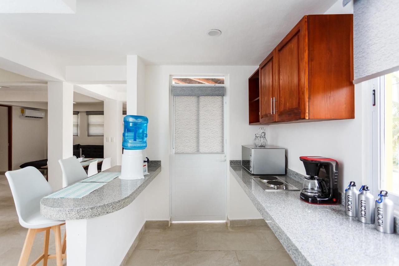 Kaam Accommodations Puerto Morelos Buitenkant foto