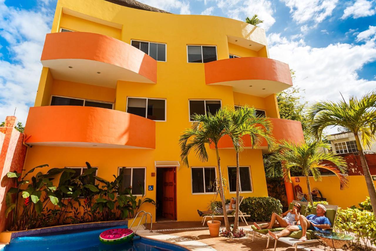 Kaam Accommodations Puerto Morelos Buitenkant foto