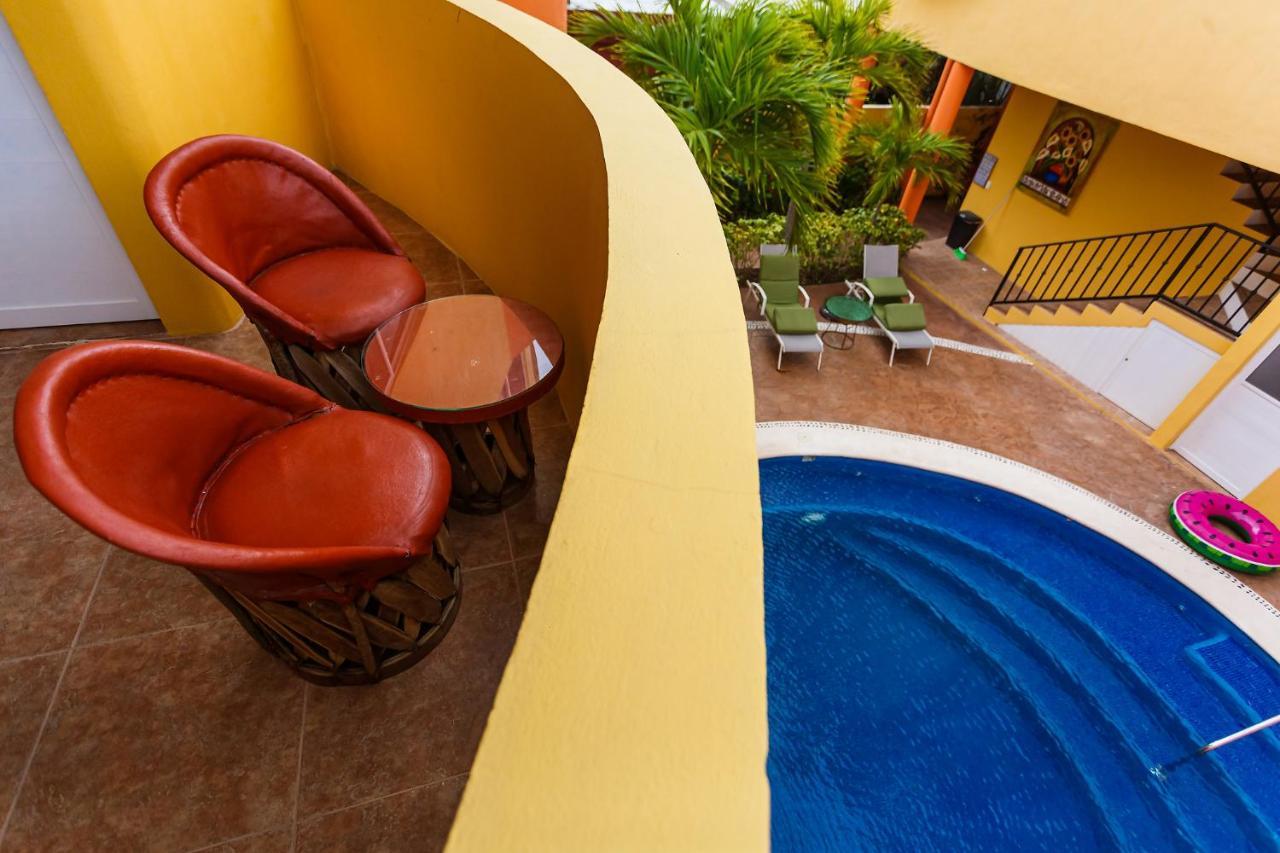 Kaam Accommodations Puerto Morelos Buitenkant foto