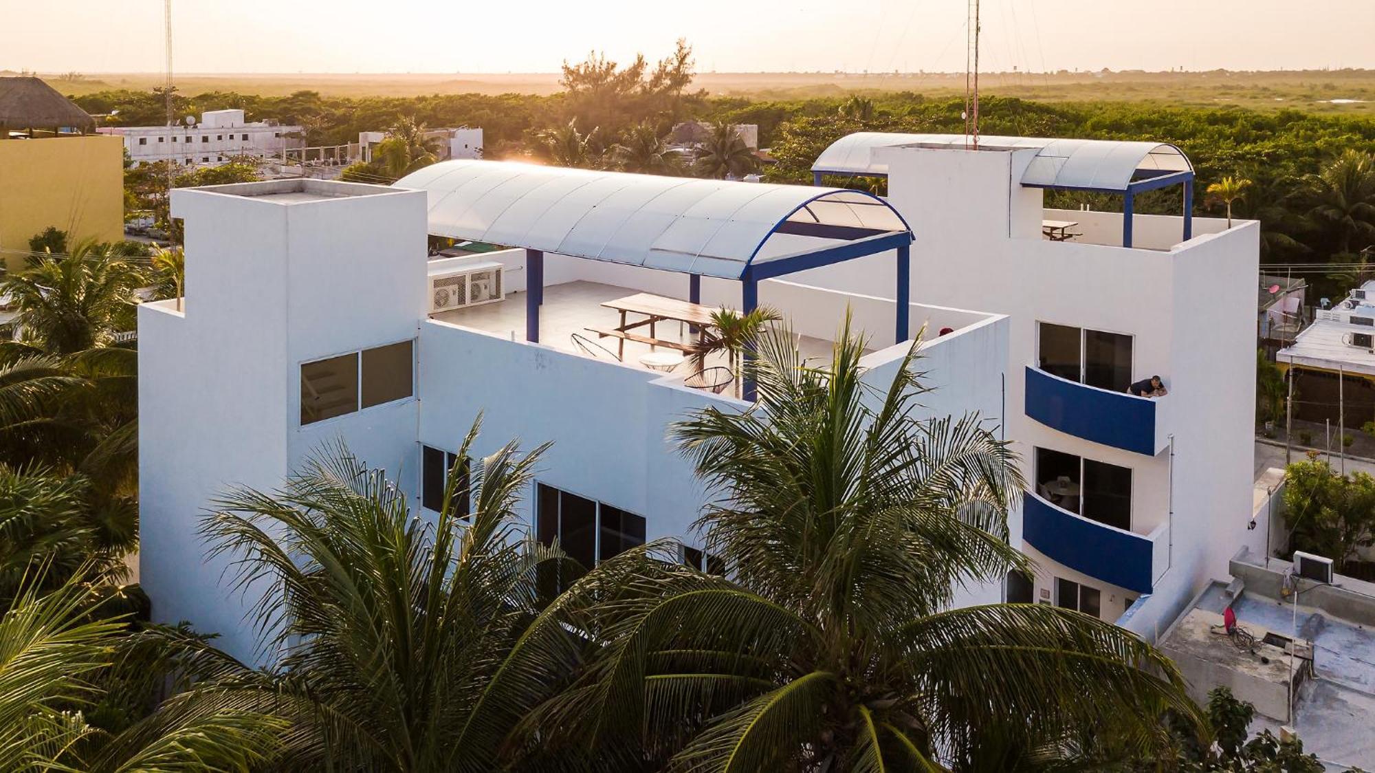 Kaam Accommodations Puerto Morelos Buitenkant foto