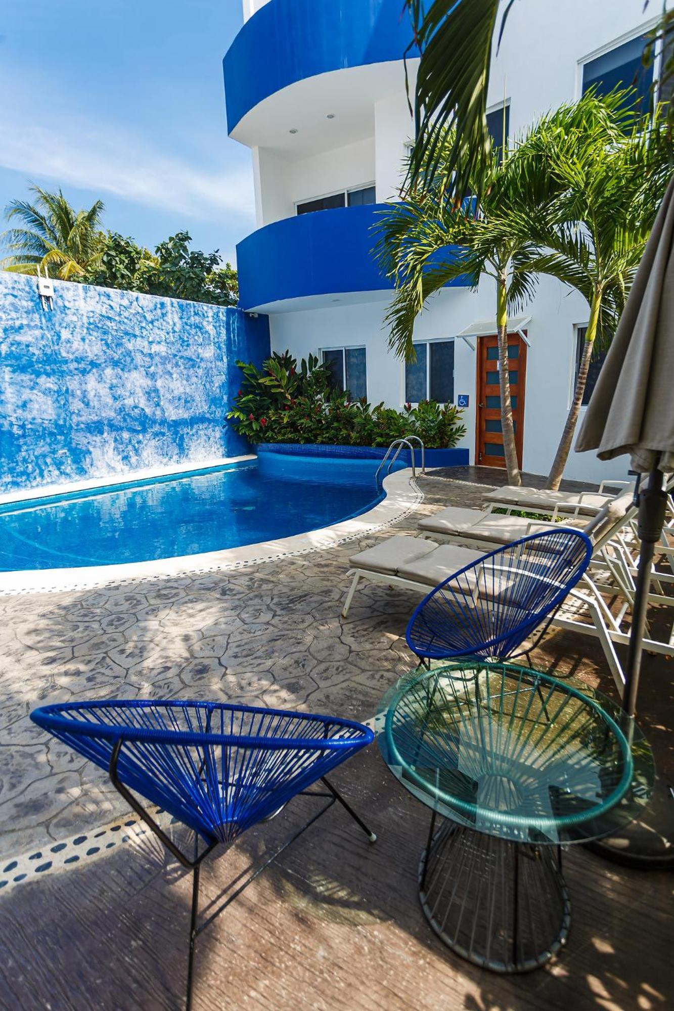 Kaam Accommodations Puerto Morelos Buitenkant foto