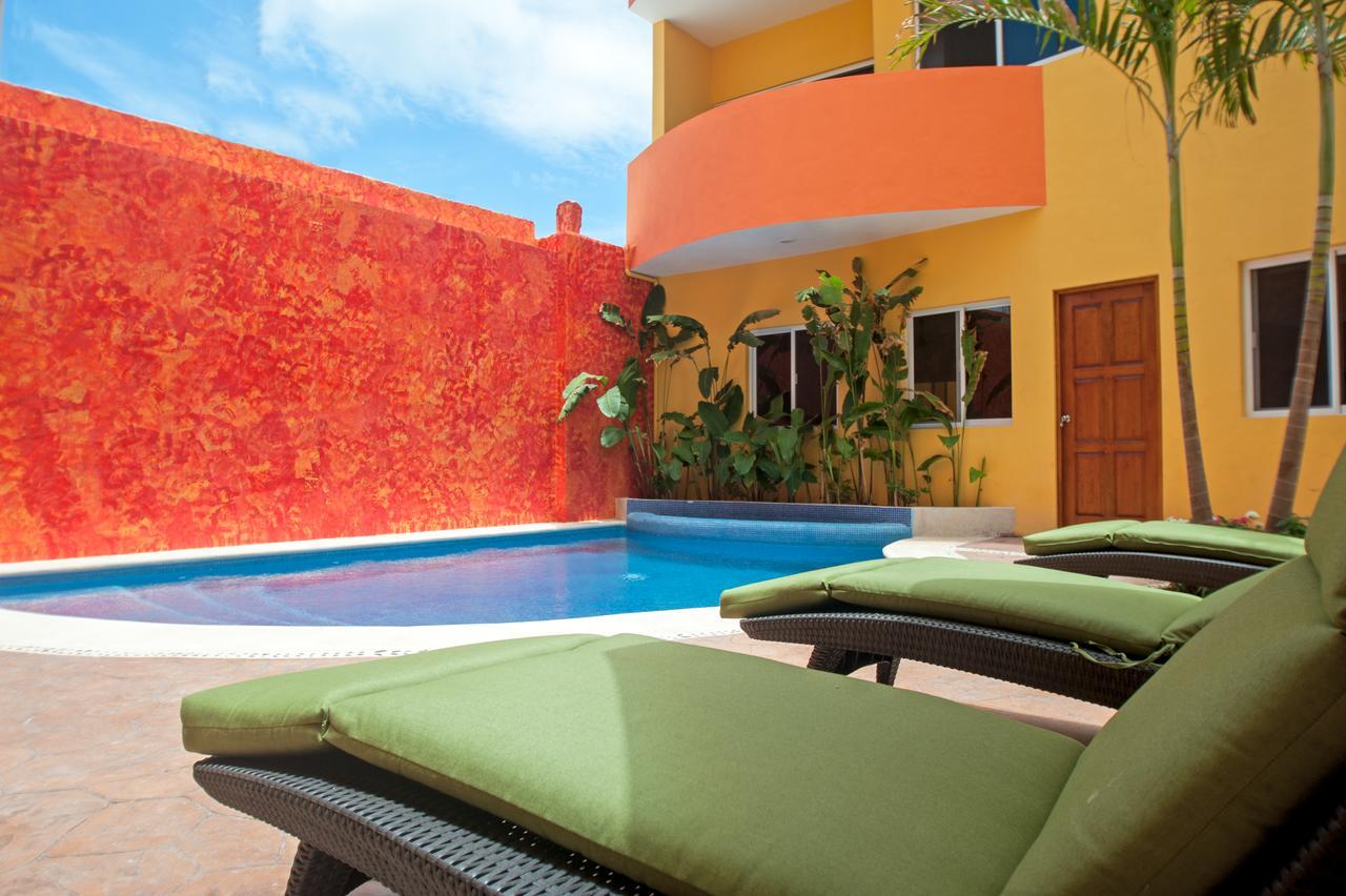 Kaam Accommodations Puerto Morelos Buitenkant foto