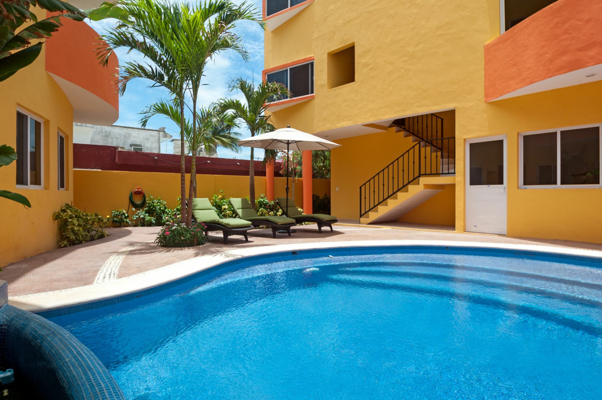 Kaam Accommodations Puerto Morelos Buitenkant foto